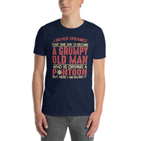 Grumpy Old Man Pontoon T-Shirt | Funny Boating Gift - Cuccico Design