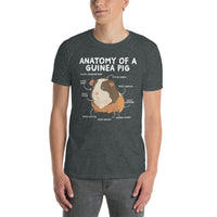 Funny Guinea Pig Shirt | Anatomy Design & Cavy Lover Gift - Cuccico Design