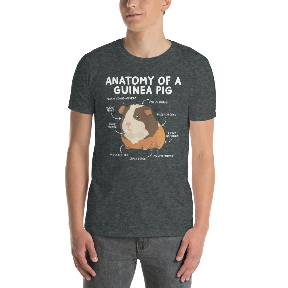 Funny Guinea Pig Shirt | Anatomy Design & Cavy Lover Gift - Cuccico Design