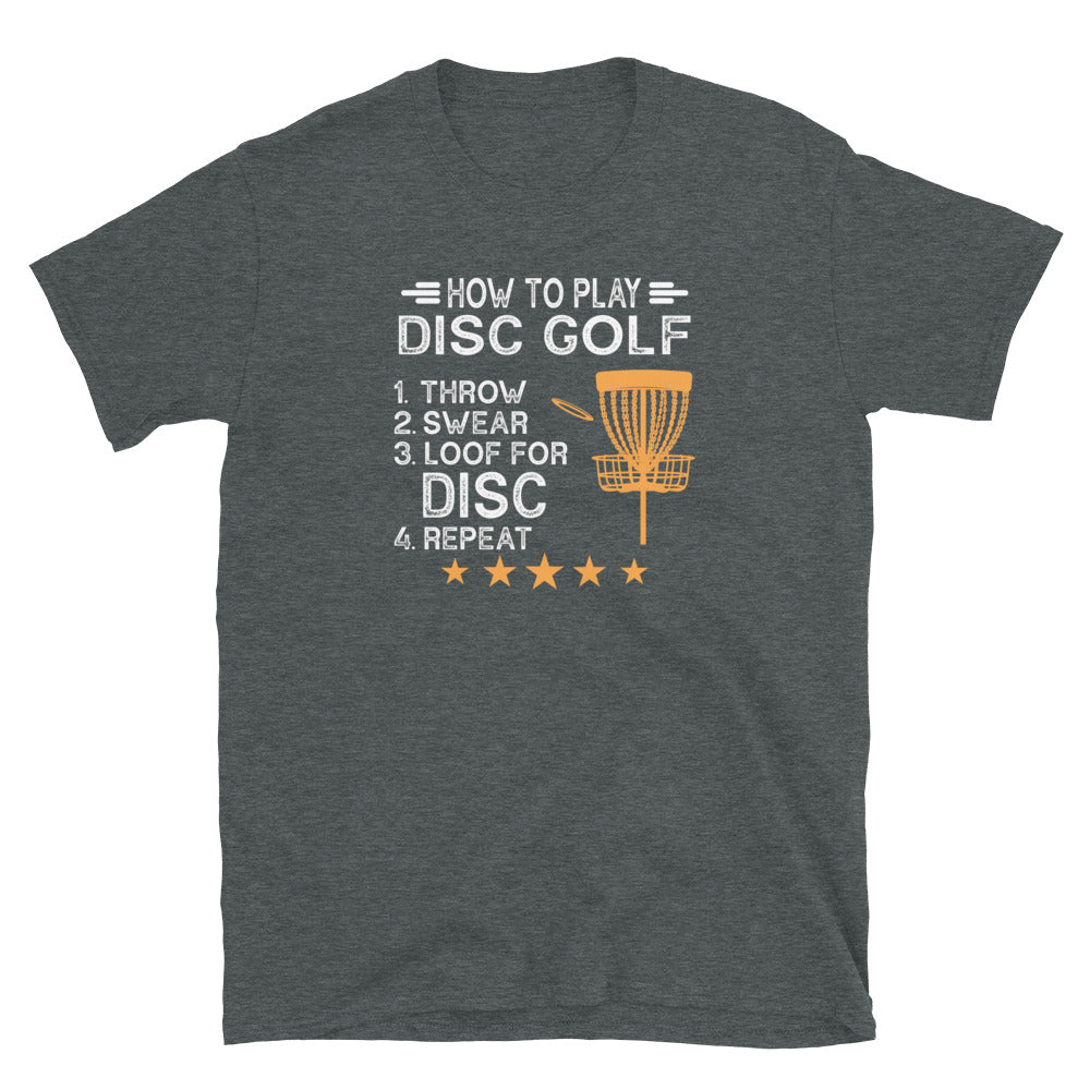 Funny Disc Golf T-Shirt - Perfect Gift for Disc Golfers - Cuccico Design