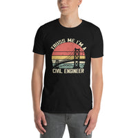 Truss Me Civil Engineer T-Shirt | Funny Engineering Gift - Cuccico Design