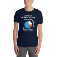 Funny Engineer T-Shirt - How To Get Their Attention - Cuccico Design
