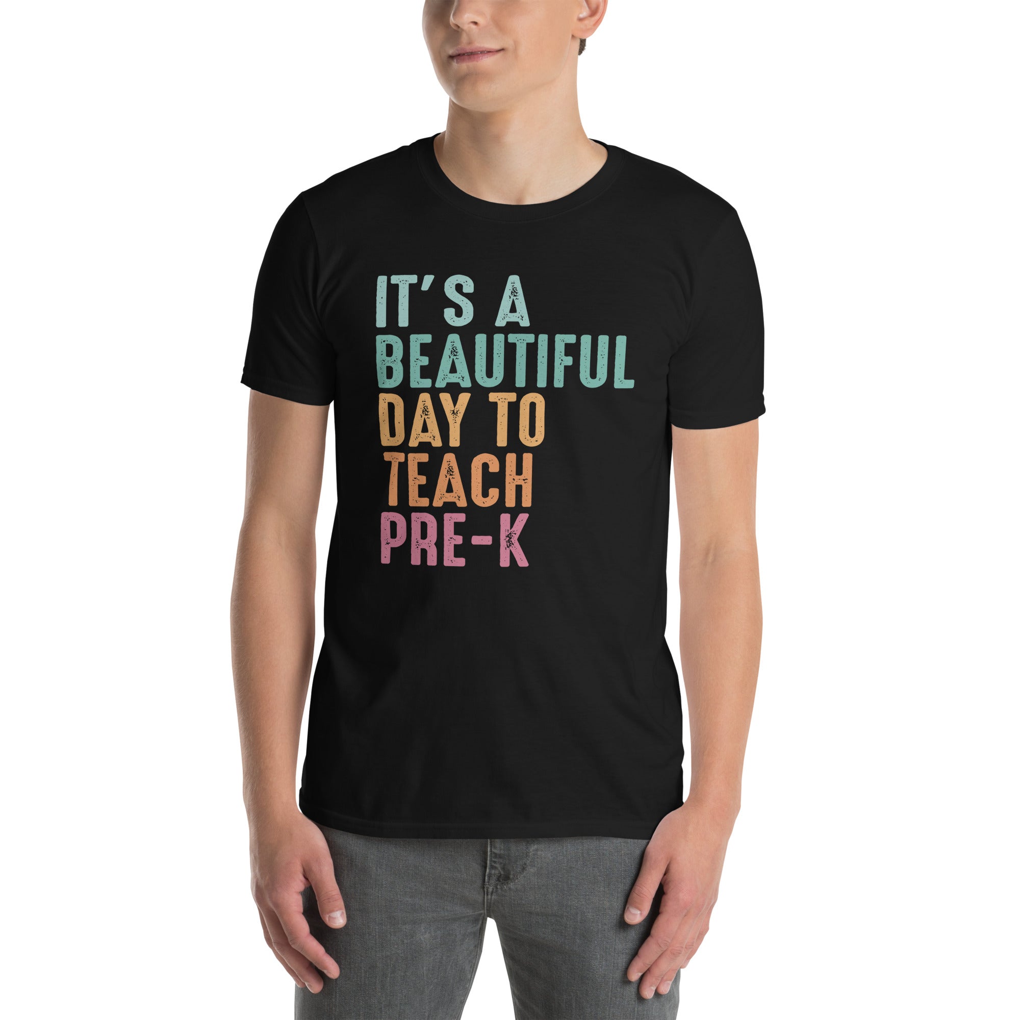 Pre-K Teacher Shirt | Beautiful Day To Teach Pre-K - Cuccico Design
