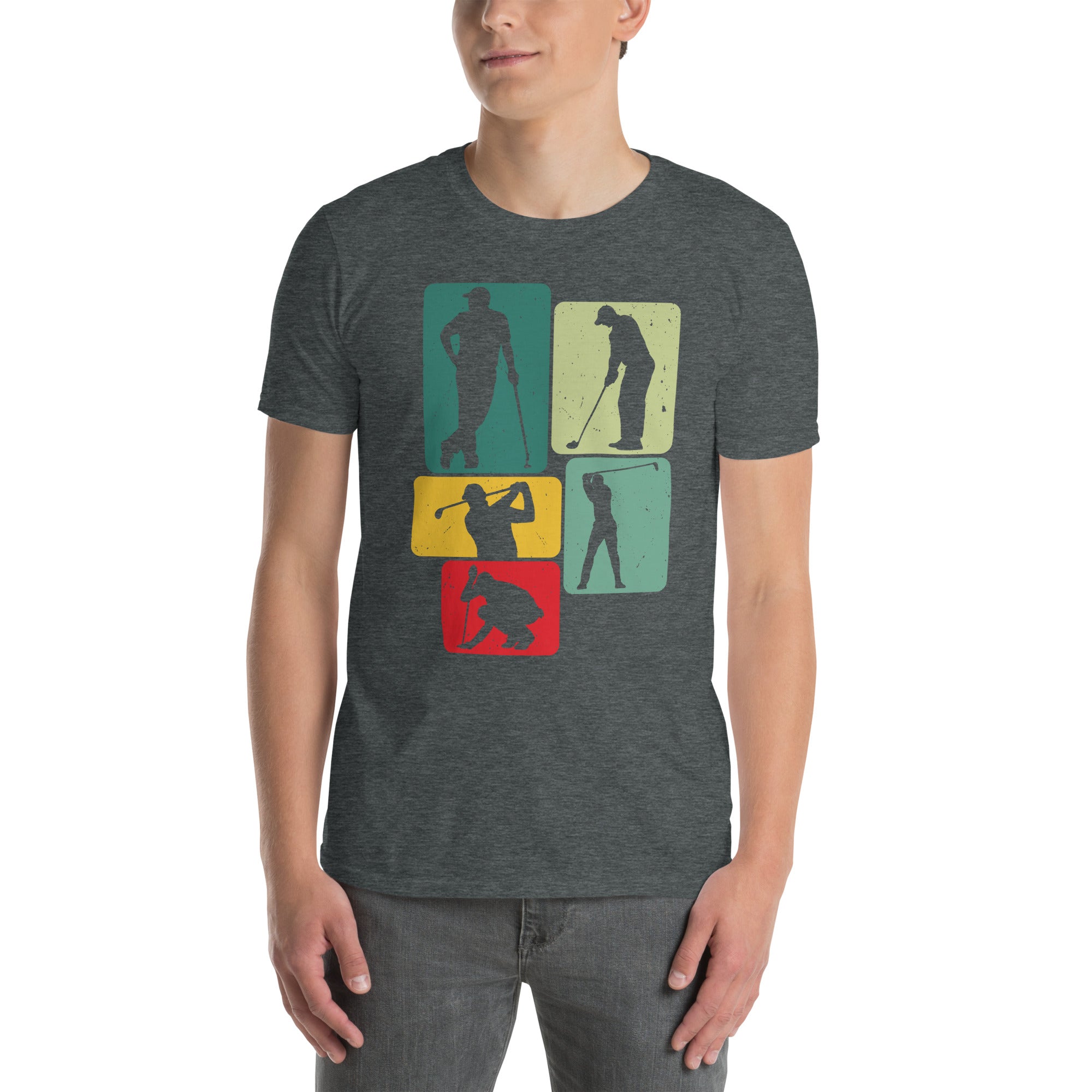 Vintage Golf T-Shirt | Retro Style Golfer Gift - Cuccico Design