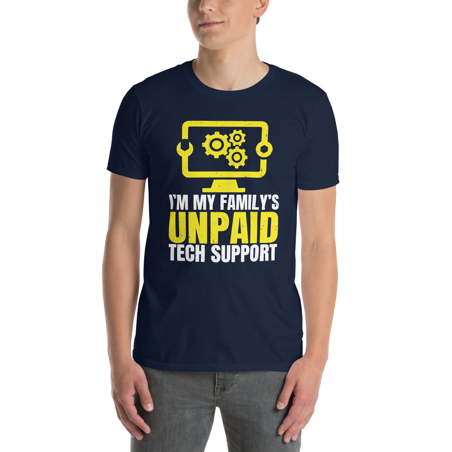 Family Unpaid Tech Support T-Shirt - Funny Engineer Gift - Cuccico Design