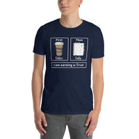 First Coffee Then Data Sped Teacher Shirt - Funny Gift - Cuccico Design