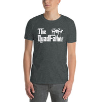 Funny Drone T-Shirt | The Quadfather Drone Pilot Gift - Cuccico Design