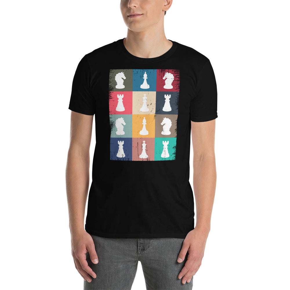 Retro Vintage Chess T-Shirt - Chess Player Gift - Cuccico Design