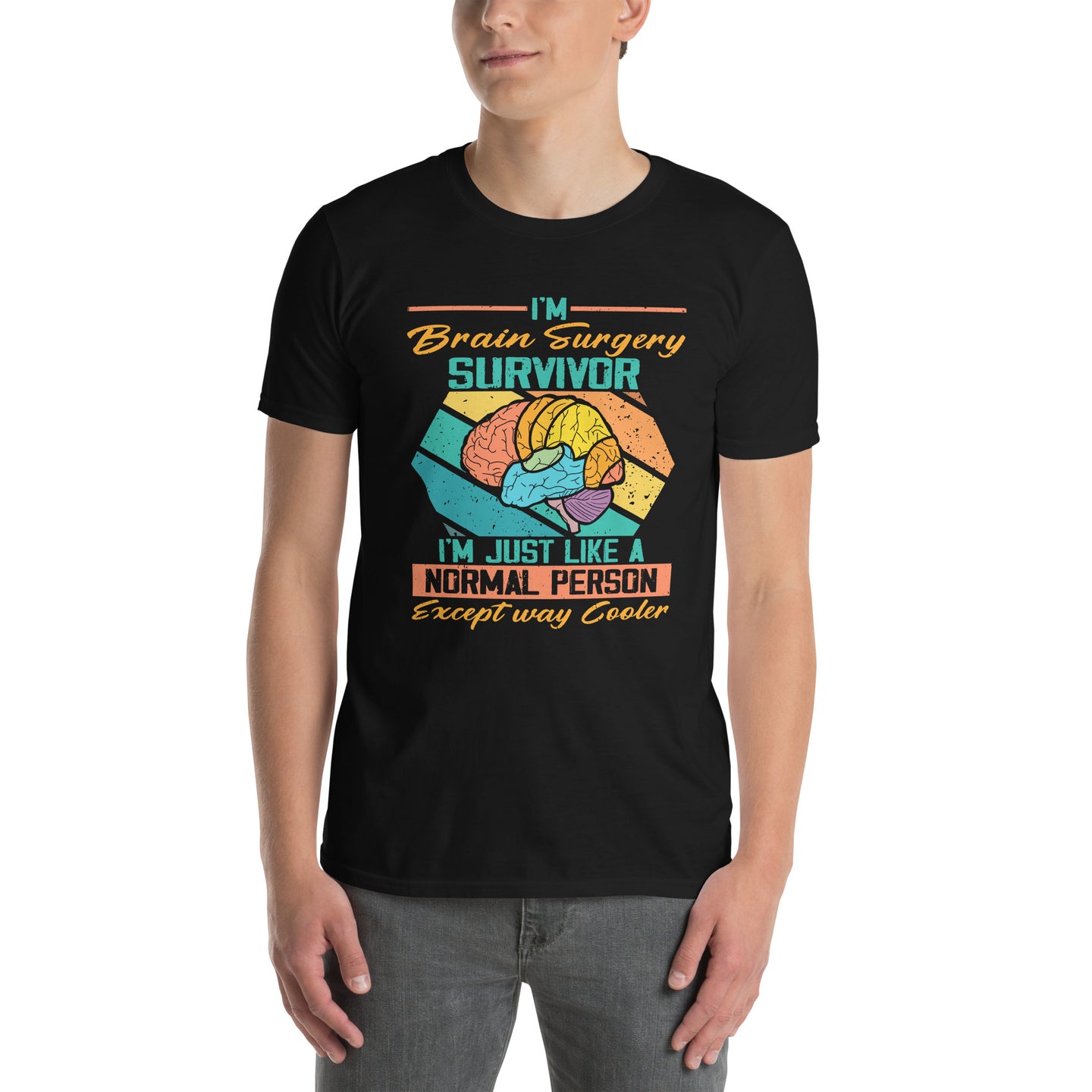 Brain Surgery Survivor T-Shirt - Recovery & Support - Cuccico Design