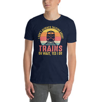 Funny Train T-Shirt Gift for Train Lovers & Engineers - Cuccico Design