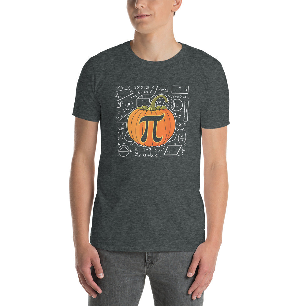 Funny Pumpkin Pie Math Unisex T-Shirt - Cuccico Design