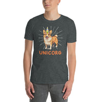 Unicorn Corgi Shirt | Funny Corgi Dog Tee - Cuccico Design