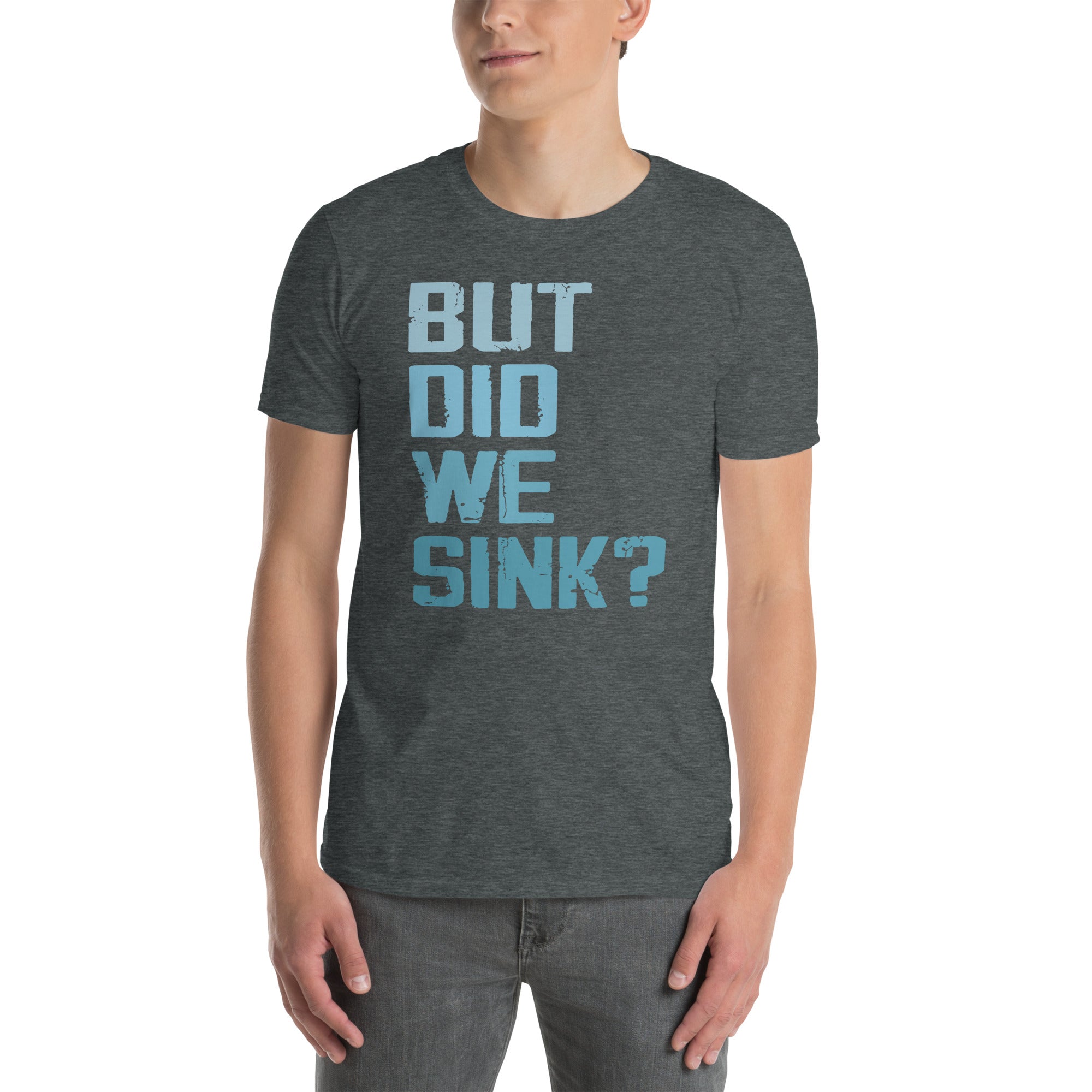 Funny Boating T-Shirt for Boat Owners - Did We Sink? - Cuccico Design