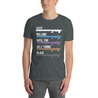 Keep Rolling Jiu Jitsu T-Shirt | BJJ & MMA Gift - Cuccico Design