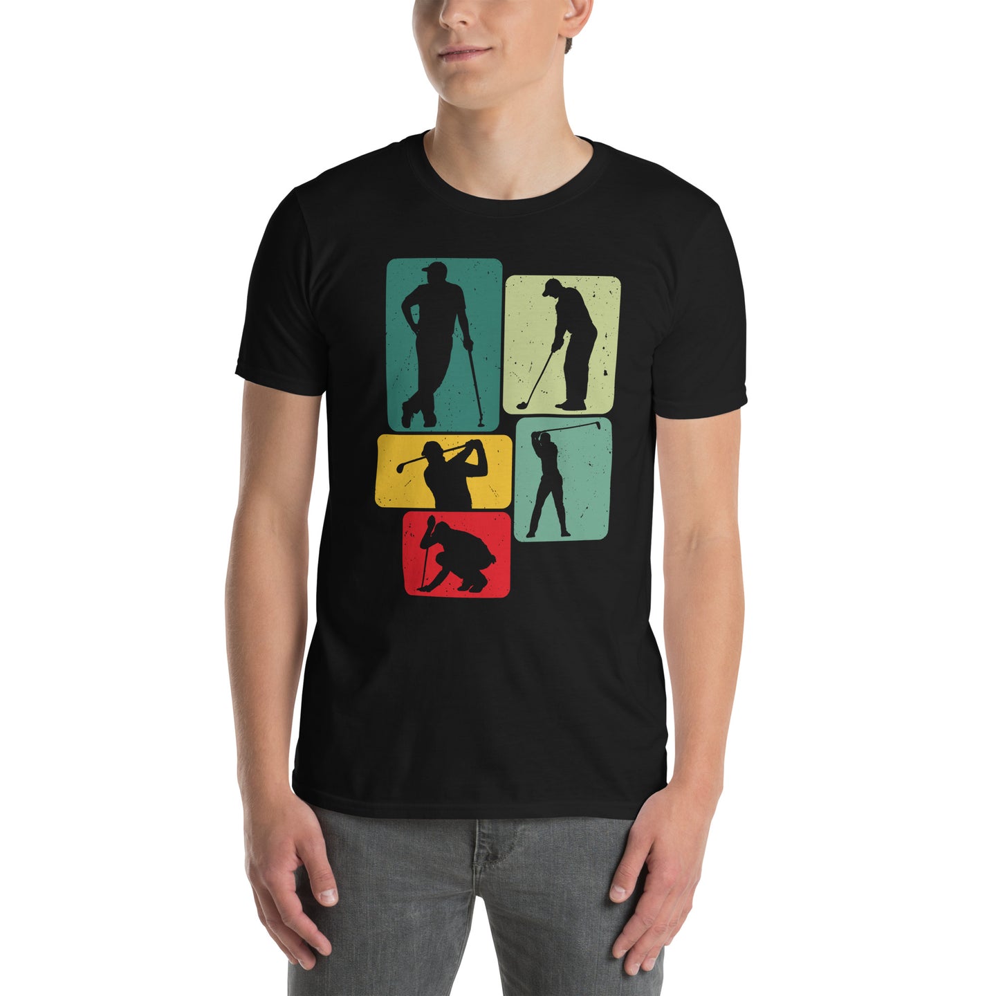 Vintage Golf T-Shirt | Retro Style Golfer Gift - Cuccico Design