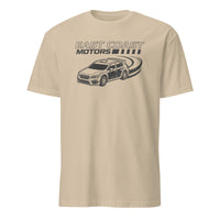 A Thousand Tomorrows S1E4 East Coast Motorsports T-Shirt in sand color by Cuccico
