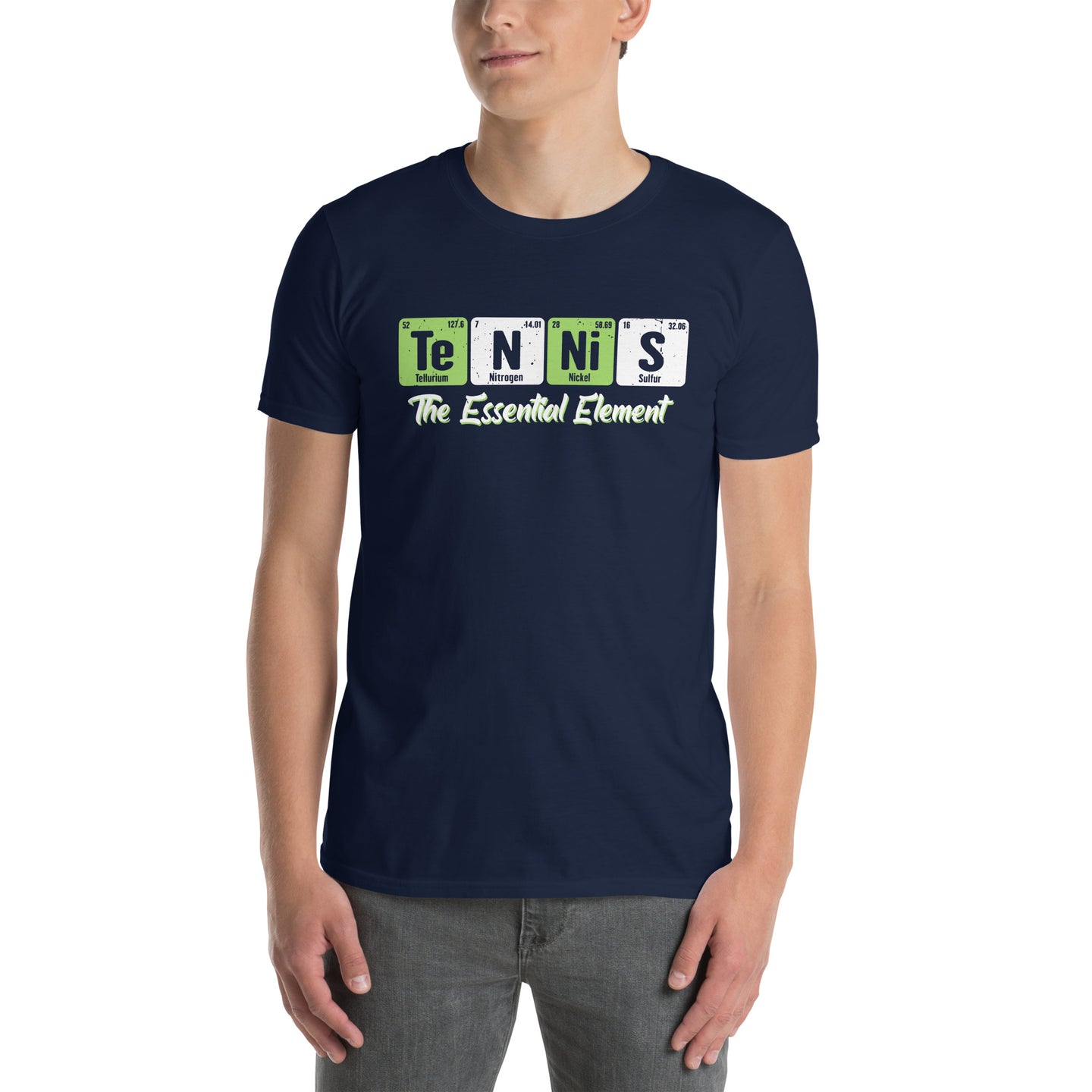 Funny Tennis T-Shirt | The Essential Element Player Tee - Cuccico Design