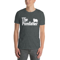 The Pom Father Shirt | Funny Pomeranian Dad Gift T-Shirt - Cuccico Design