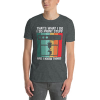 Funny Retro 3D Printing T-Shirt | Gift for 3D Printer - Cuccico Design
