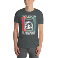 Funny Rum T-Shirt: I Drink Rum And I Know Things - Cuccico Design