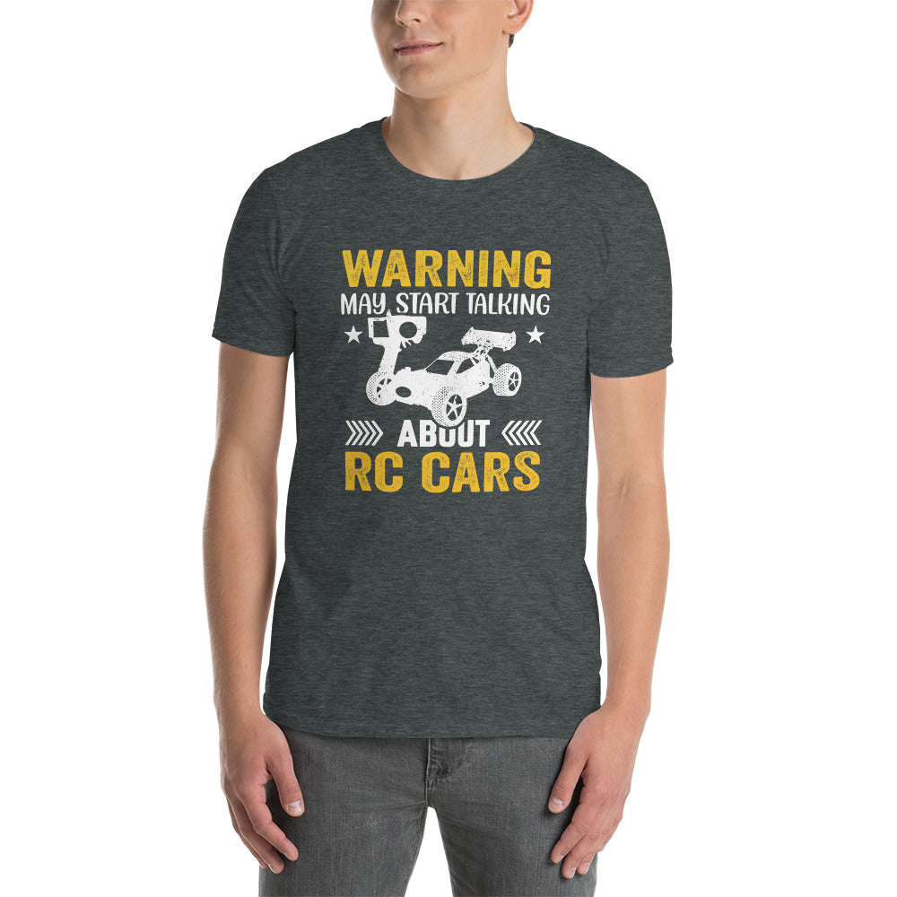 Funny RC Car T-Shirt | Warning May Talk About RC Cars - Cuccico Design