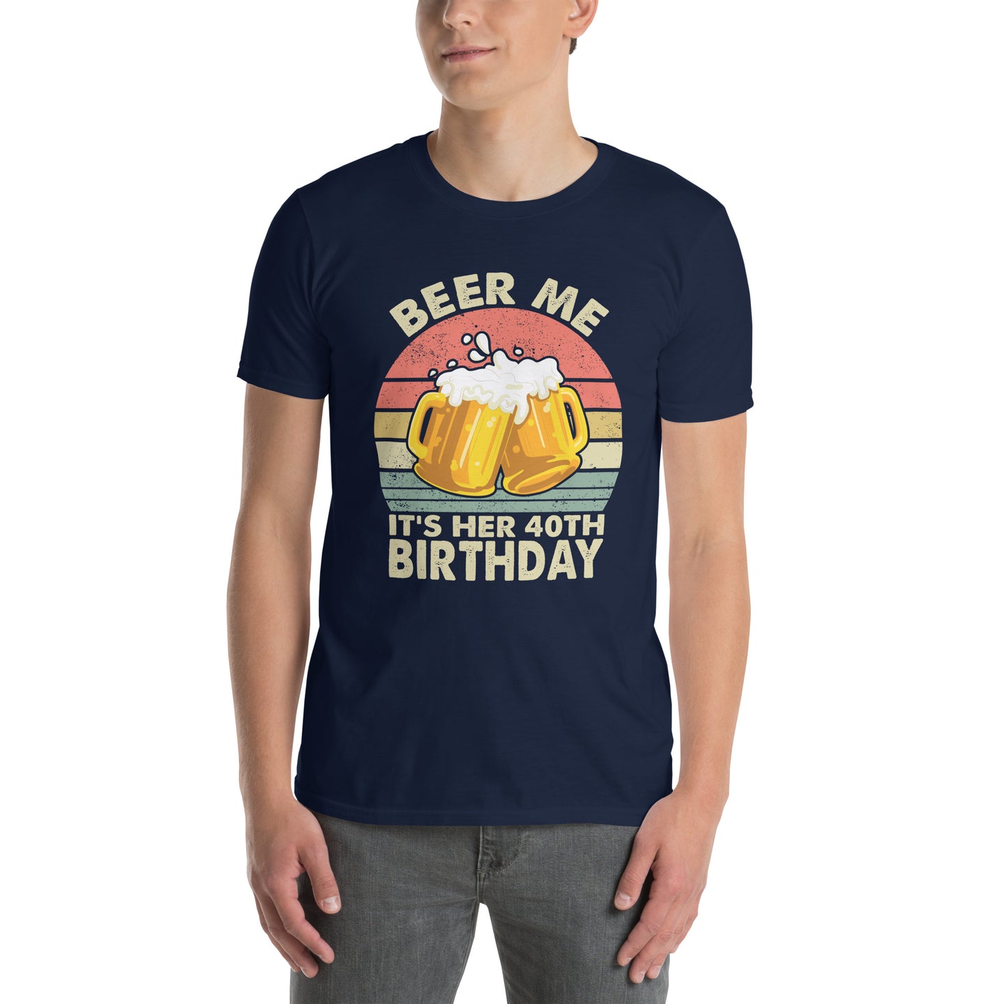 Funny Beer Me It's Her Birthday T-Shirt - Gift For Her - Cuccico Design