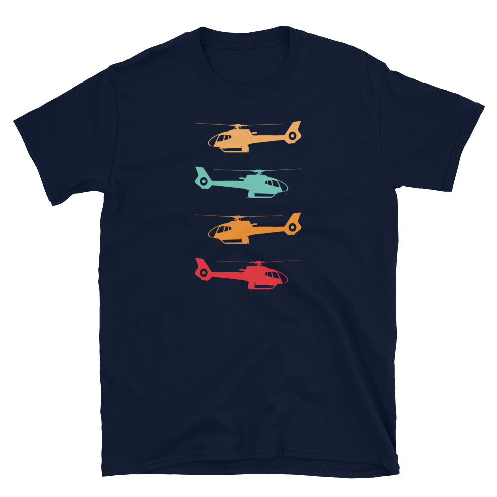 Helicopter Pilot T-Shirt | Vintage Aviation Gift - Cuccico Design