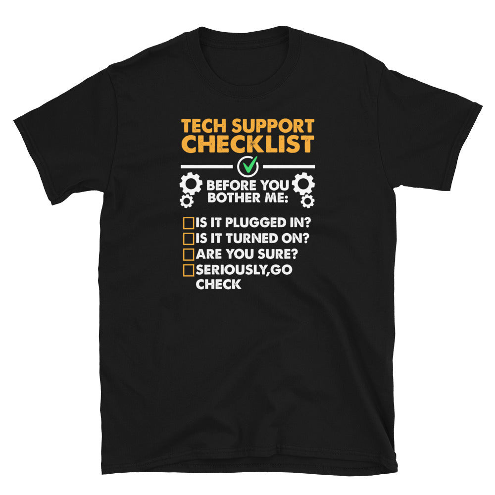 Funny Tech Support Shirt - IT Specialist Gift - Cuccico Design