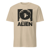 Alien Movie Shirt 1979 retro print on sand color t-shirt by Cuccico