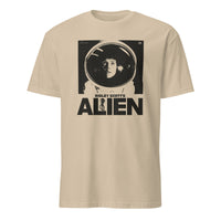 Alien Movie Shirt 1979 retro print on sand color t-shirt by Cuccico
