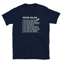 Funny Board Game T-Shirt - Yes I Have So Many Games - Cuccico Design