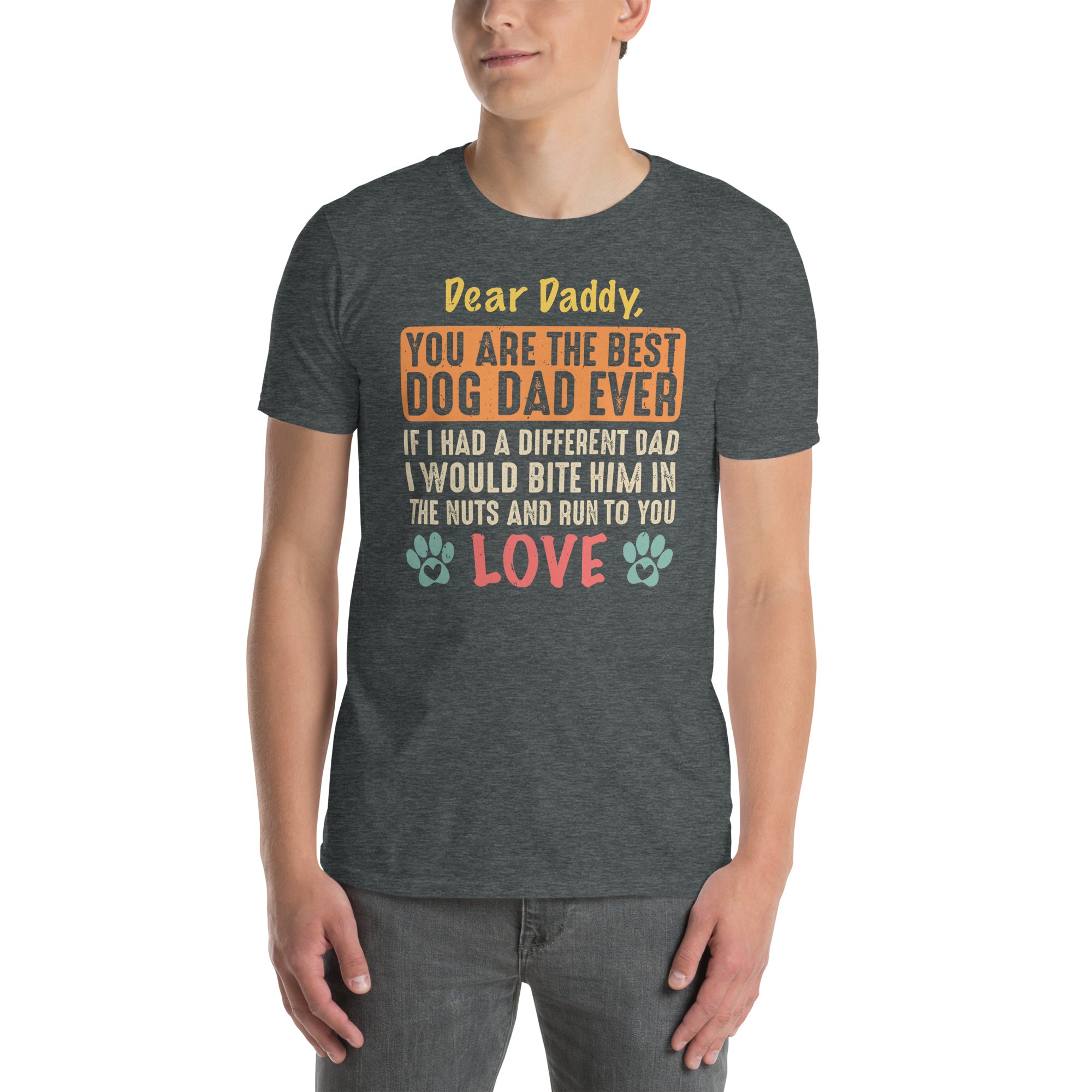 Father's Day Dog Dad Shirt | Best Dog Dad Ever Gift - Cuccico Design