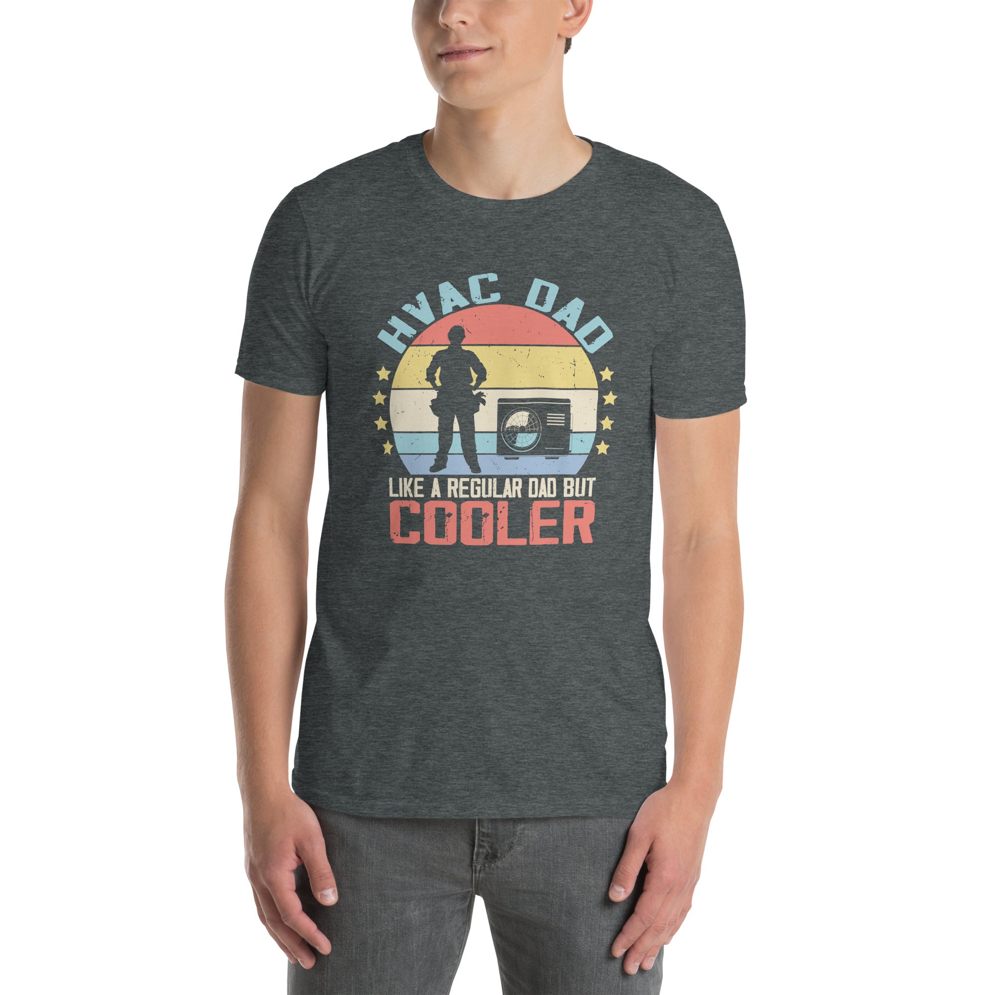 HVAC Dad Shirt - Like a Regular Dad But Cooler | HVAC T-Shirt - Cuccico Design