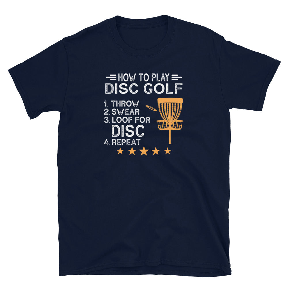 Funny Disc Golf T-Shirt - Perfect Gift for Disc Golfers - Cuccico Design