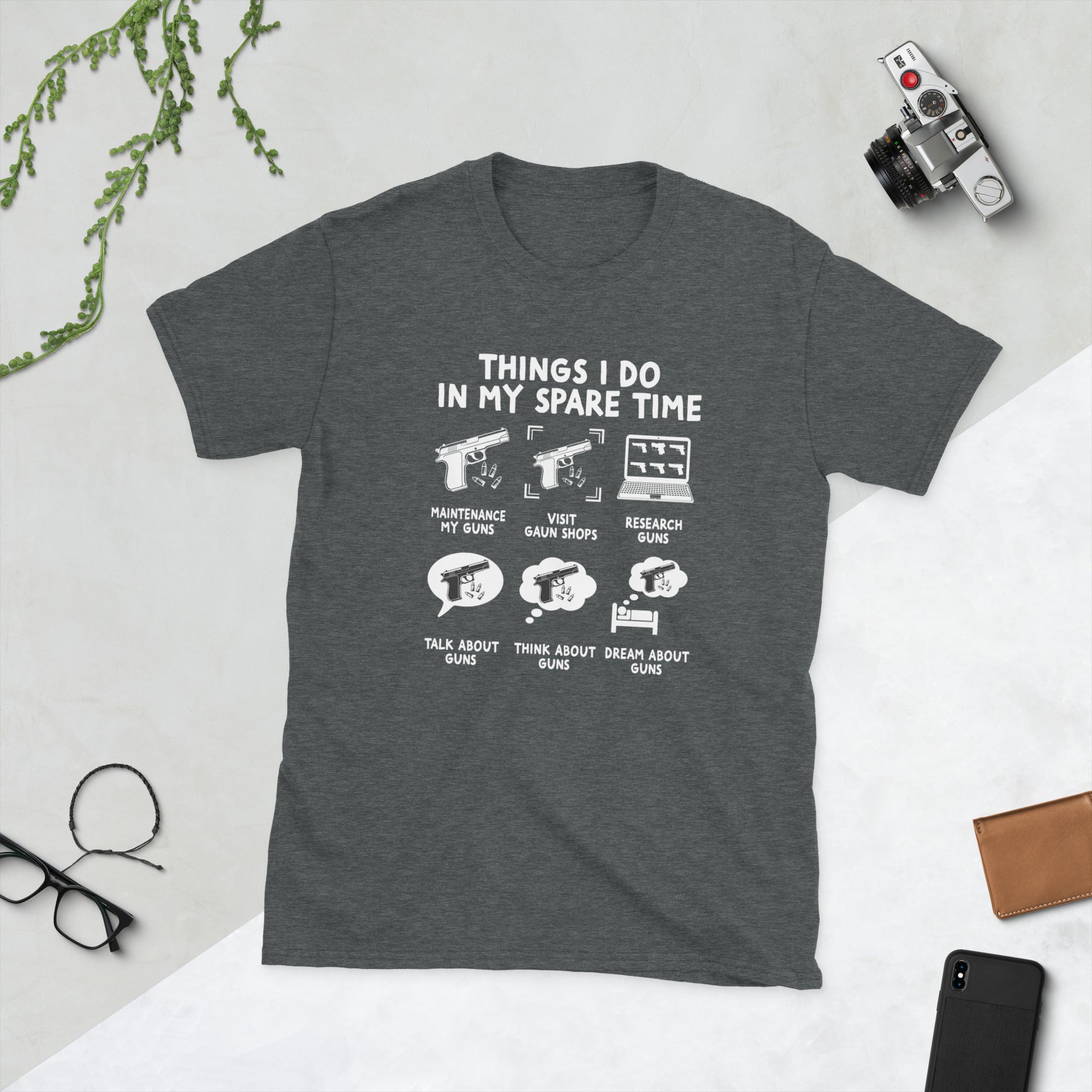 Funny Gun Lover T-Shirt | Things I Do Gun Owner Gift - Cuccico Design