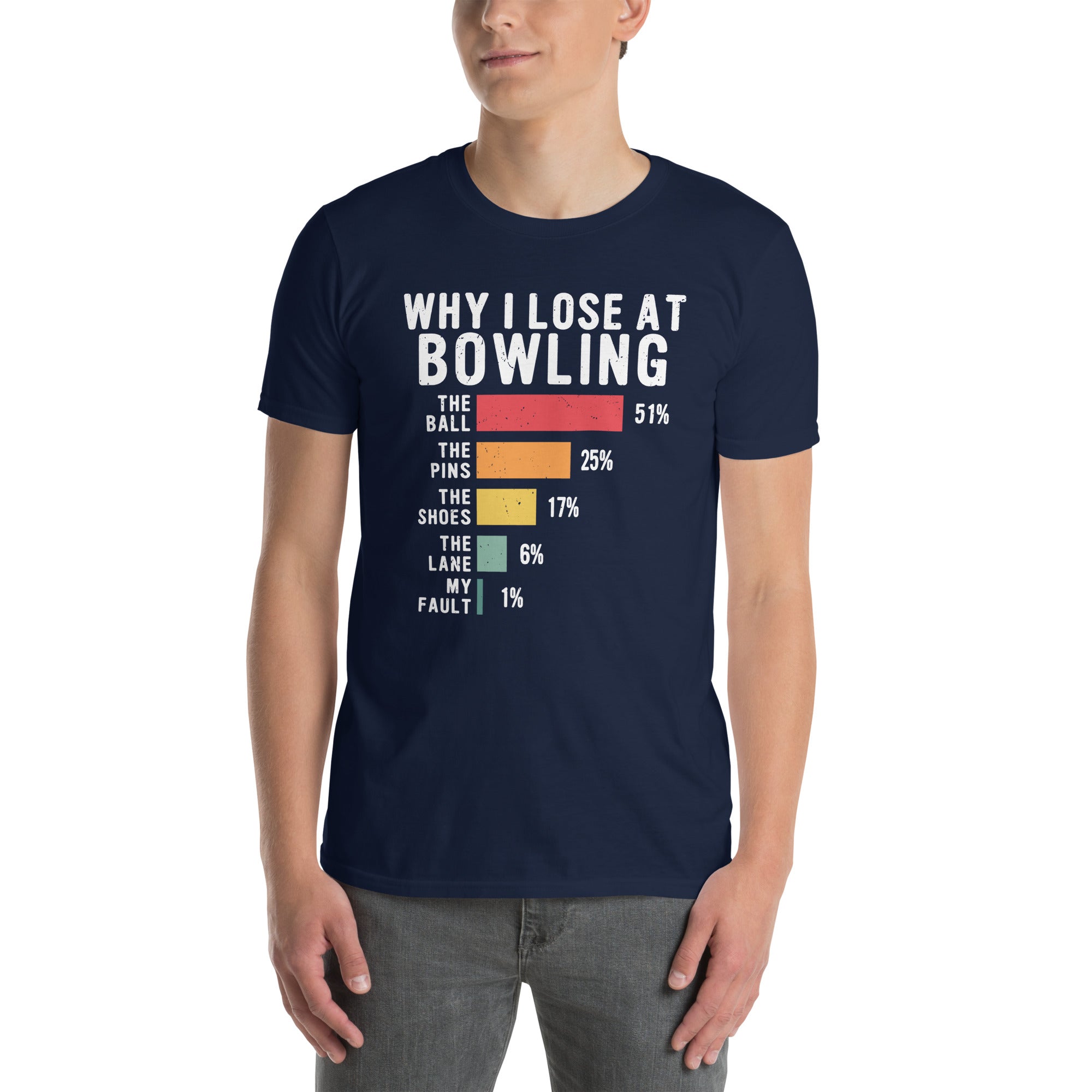 Why I Lose At Bowling Funny T-Shirt - Bowler Gift - Cuccico Design