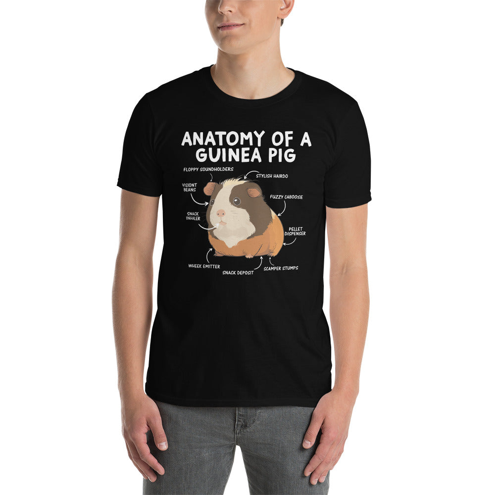 Funny Guinea Pig Shirt | Anatomy Design & Cavy Lover Gift - Cuccico Design