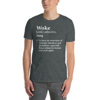 Funny Anti-Woke T-Shirt | Woke Definition Meaning - Cuccico Design