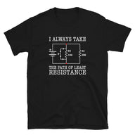 Electrical Engineering T-Shirt - Circuit Diagram Print - Cuccico Design
