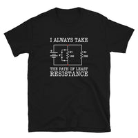 Electrical Engineering T-Shirt - Circuit Diagram Print - Cuccico Design