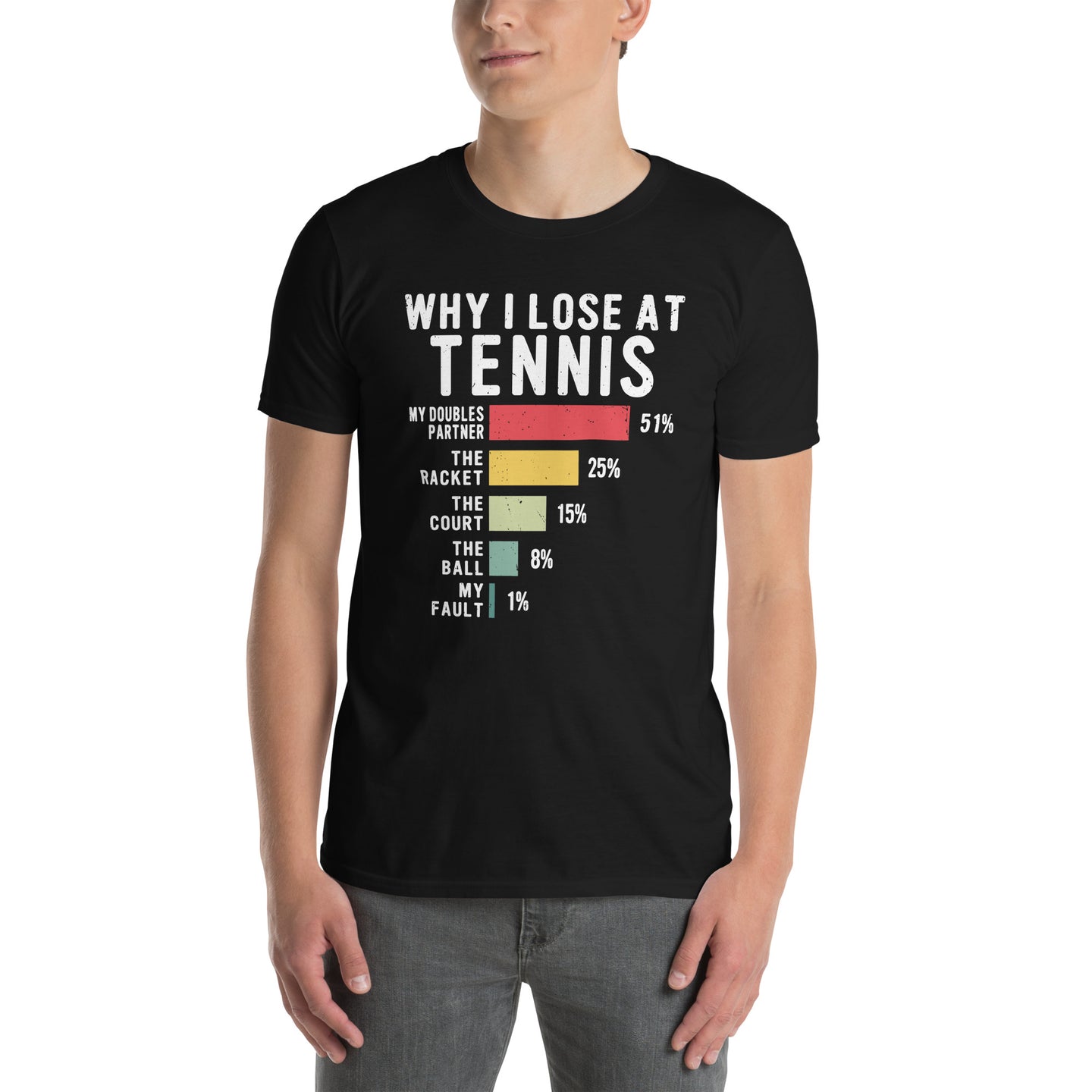 Funny Tennis Shirt - Why I Lose At Tennis Player Gift T-Shirt - Cuccico Design