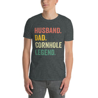 Funny Cornhole Shirt Gift for Dad | Cornhole Player Tee - Cuccico Design