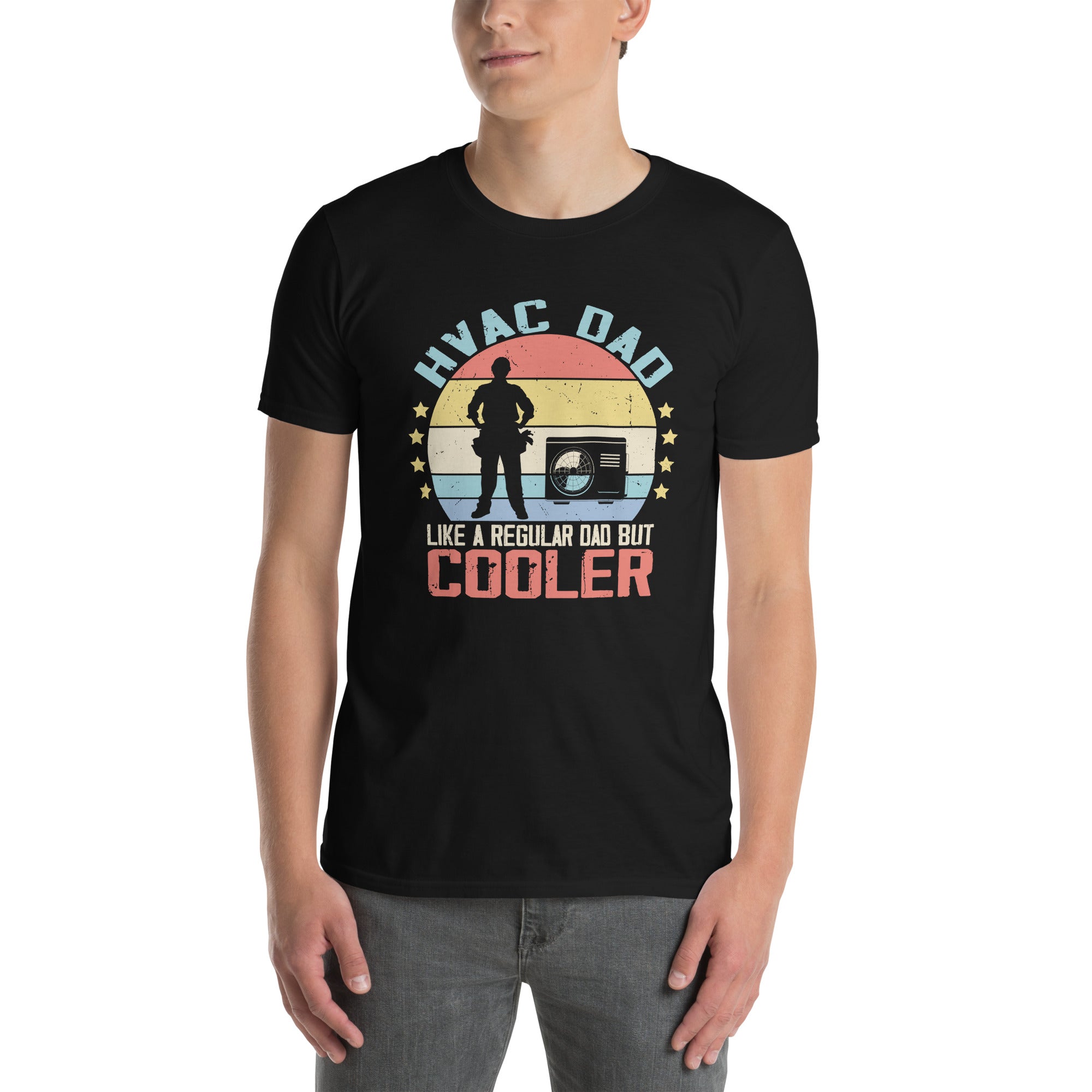 HVAC Dad Shirt - Like a Regular Dad But Cooler | HVAC T-Shirt - Cuccico Design