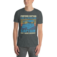 Pontoon Captain T-Shirt - Funny Boating Gift - Cuccico Design