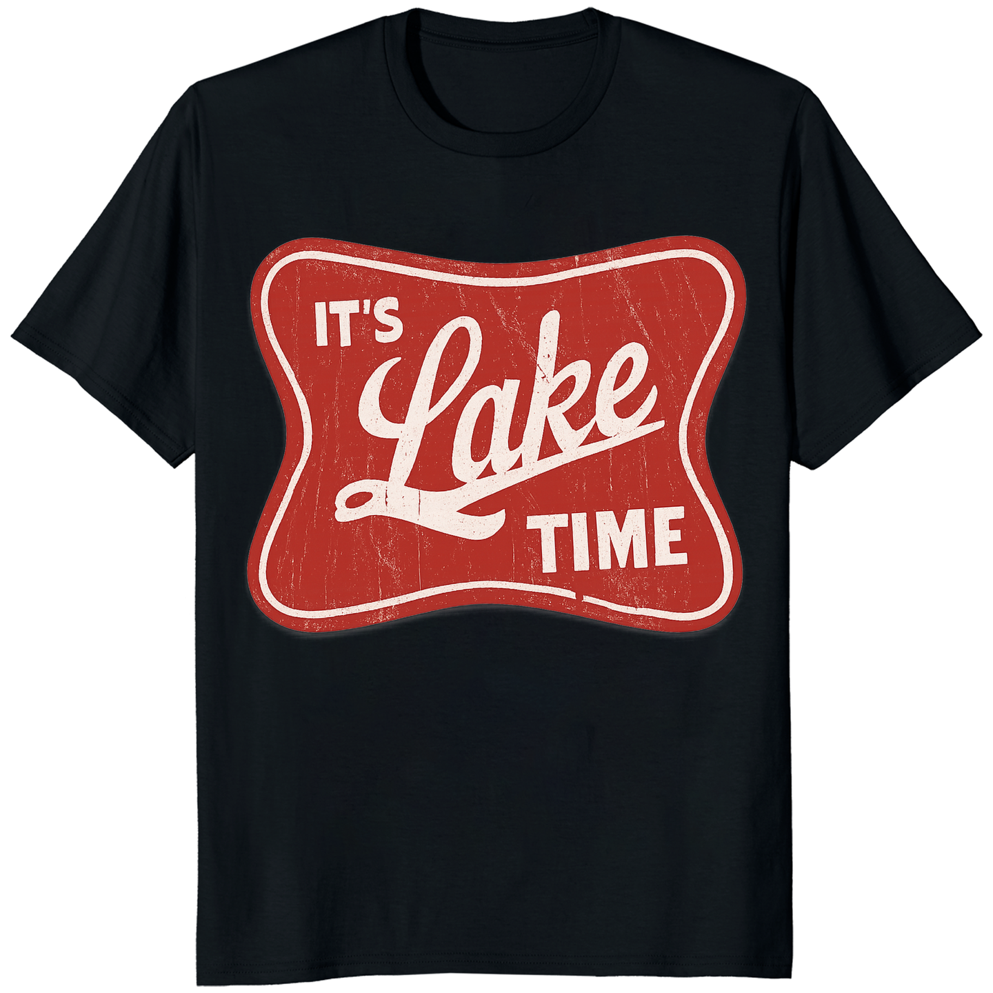 Cuccico Lake Life shirt in Black – Classic Lake Time t-shirt