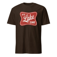 Cuccico Lake Life shirt in Dark Chocolate – Stylish Lake Time shirt