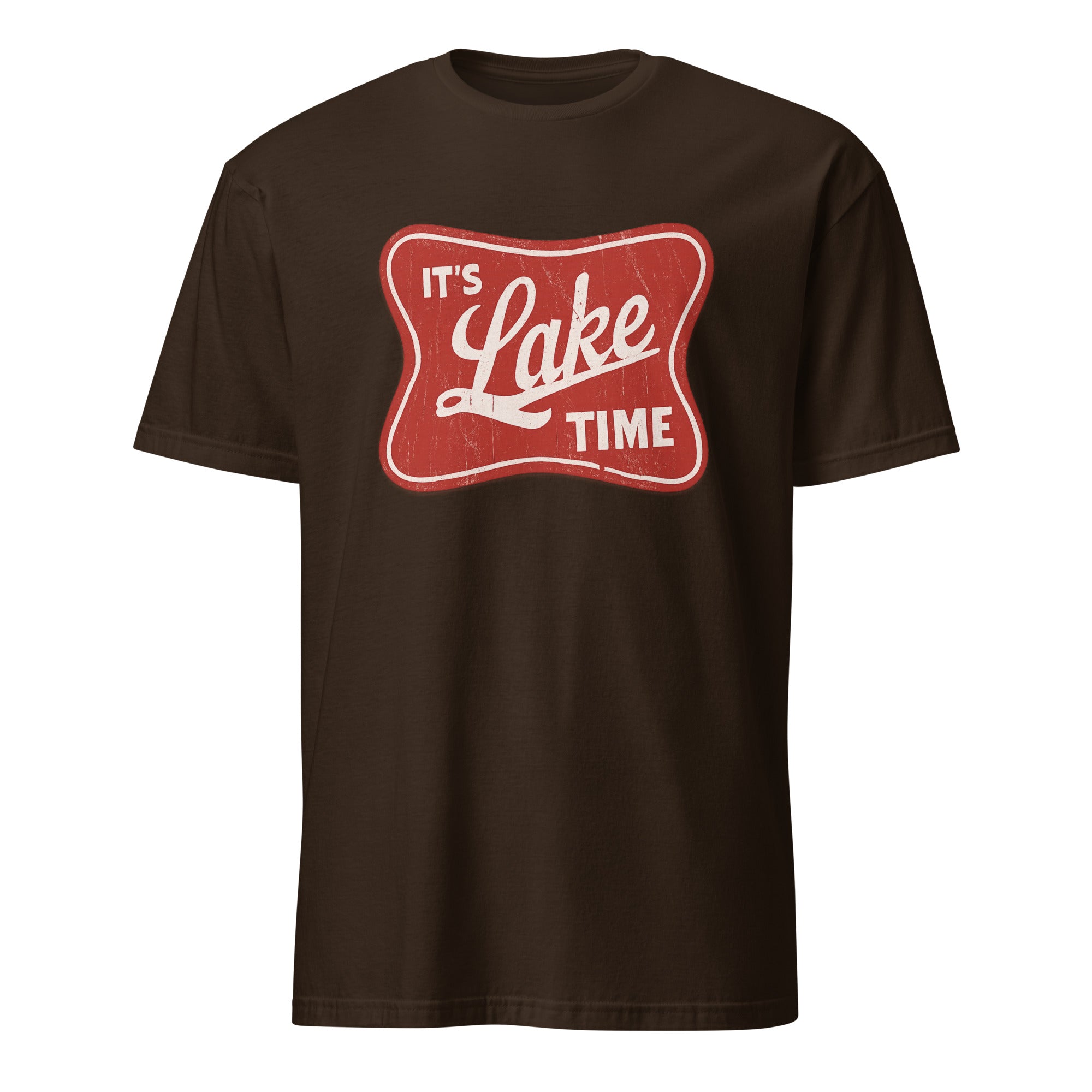 Cuccico Lake Life shirt in Dark Chocolate – Stylish Lake Time shirt