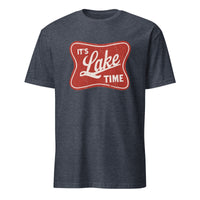 Cuccico Lake Life shirt in Heather Navy – Super soft Lake Life tee