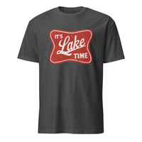 Cuccico Lake Life shirt in Dark Heather Grey – Comfortable Lake Time shirt