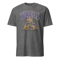 Cuccico LSU Tigers Performance Lawn Sports T-Shirt in Graphite Heather